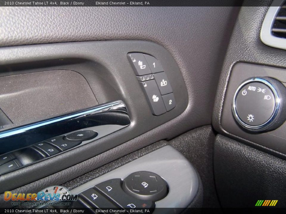 2010 Chevrolet Tahoe LT 4x4 Black / Ebony Photo #36