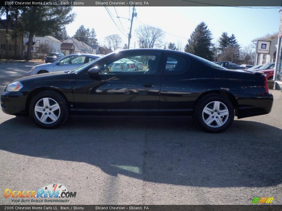 2006 Chevrolet Monte Carlo LS Black / Ebony Photo #8