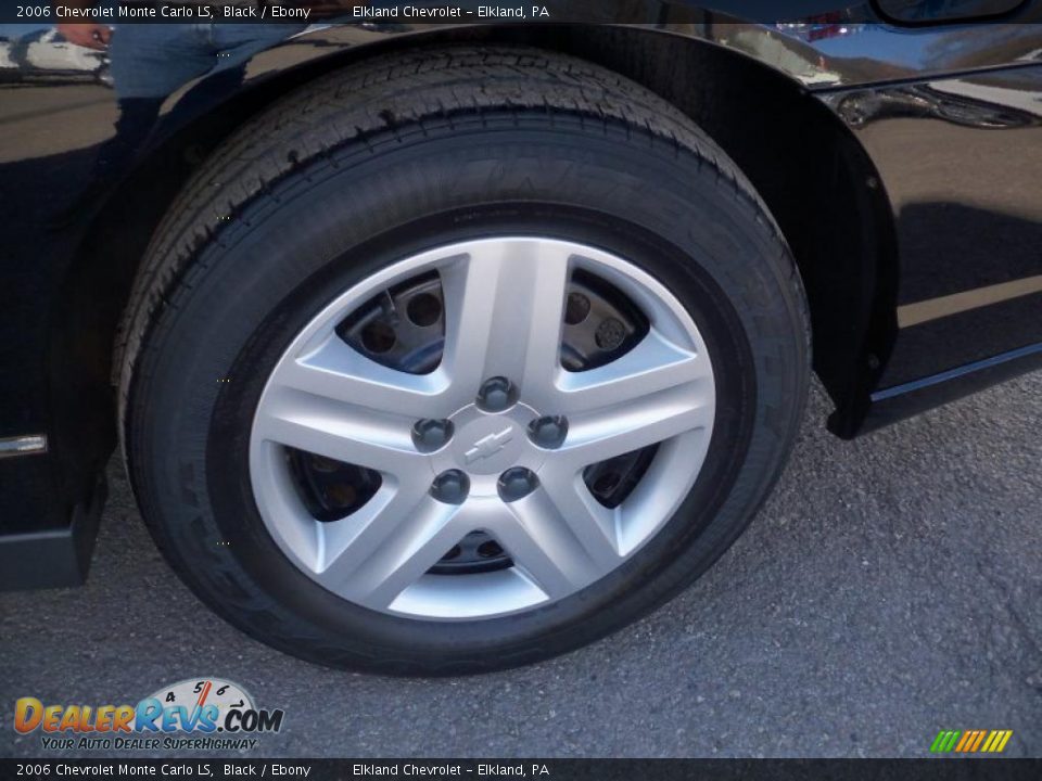 2006 Chevrolet Monte Carlo LS Black / Ebony Photo #9