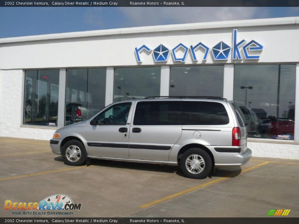 2002 Chevrolet Venture Galaxy Silver Metallic / Medium Gray Photo #3