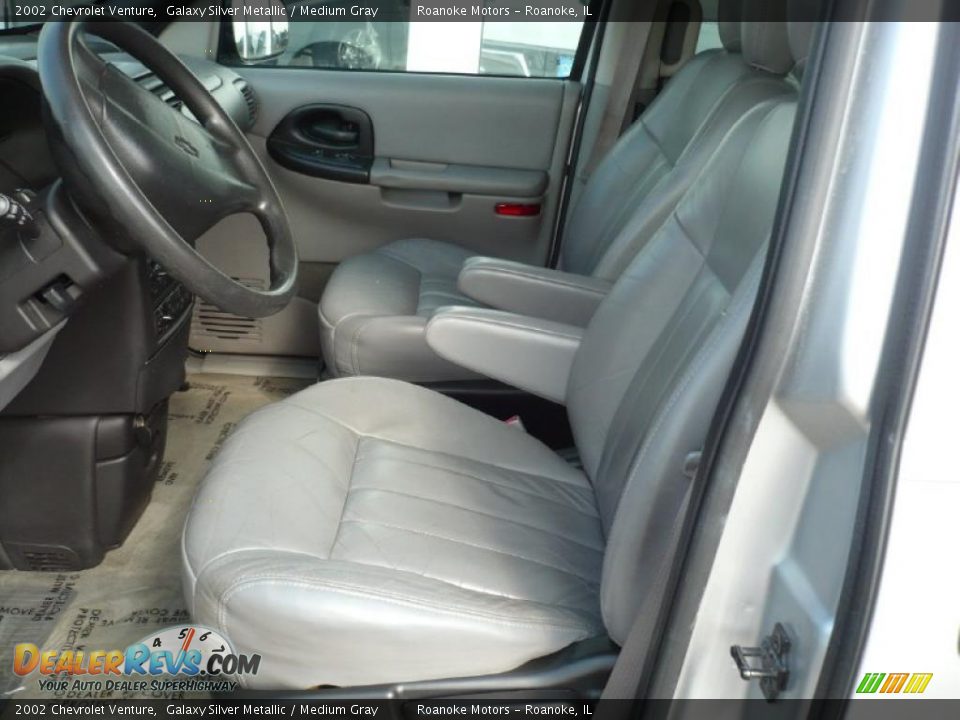 2002 Chevrolet Venture Galaxy Silver Metallic / Medium Gray Photo #7