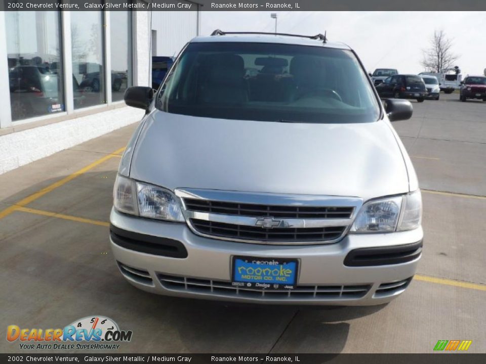 2002 Chevrolet Venture Galaxy Silver Metallic / Medium Gray Photo #16