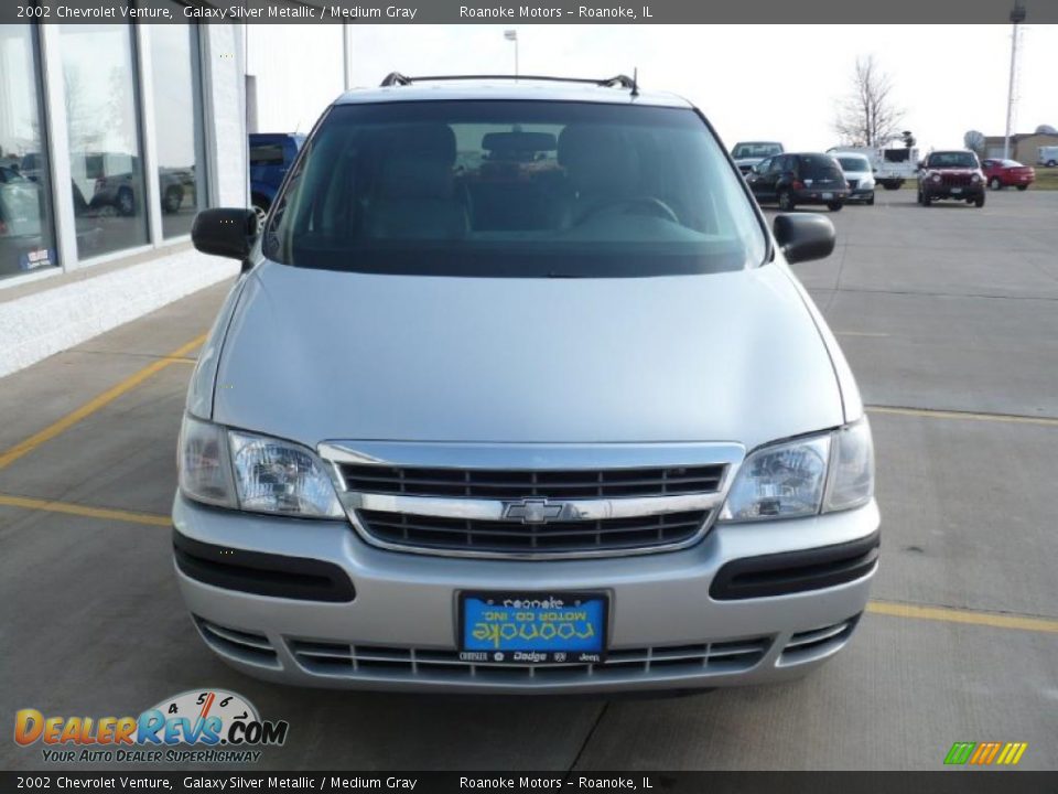 2002 Chevrolet Venture Galaxy Silver Metallic / Medium Gray Photo #21