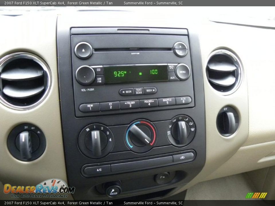 2007 Ford F150 XLT SuperCab 4x4 Forest Green Metallic / Tan Photo #20