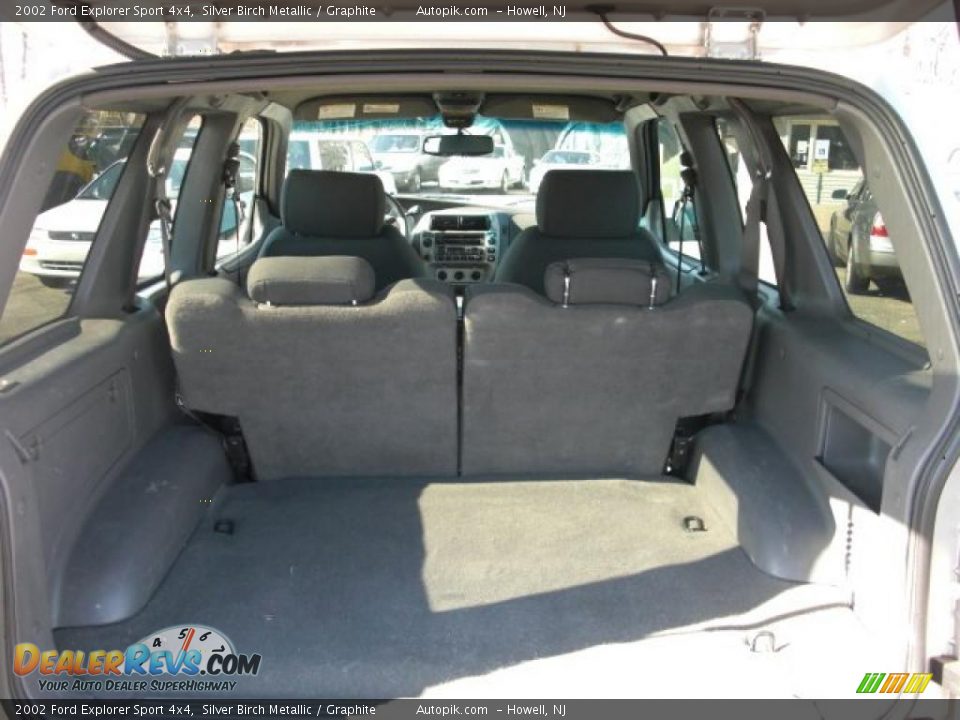 2002 Ford Explorer Sport 4x4 Silver Birch Metallic / Graphite Photo #5