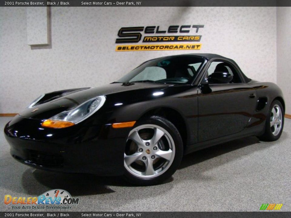 2001 Porsche Boxster Black / Black Photo #1