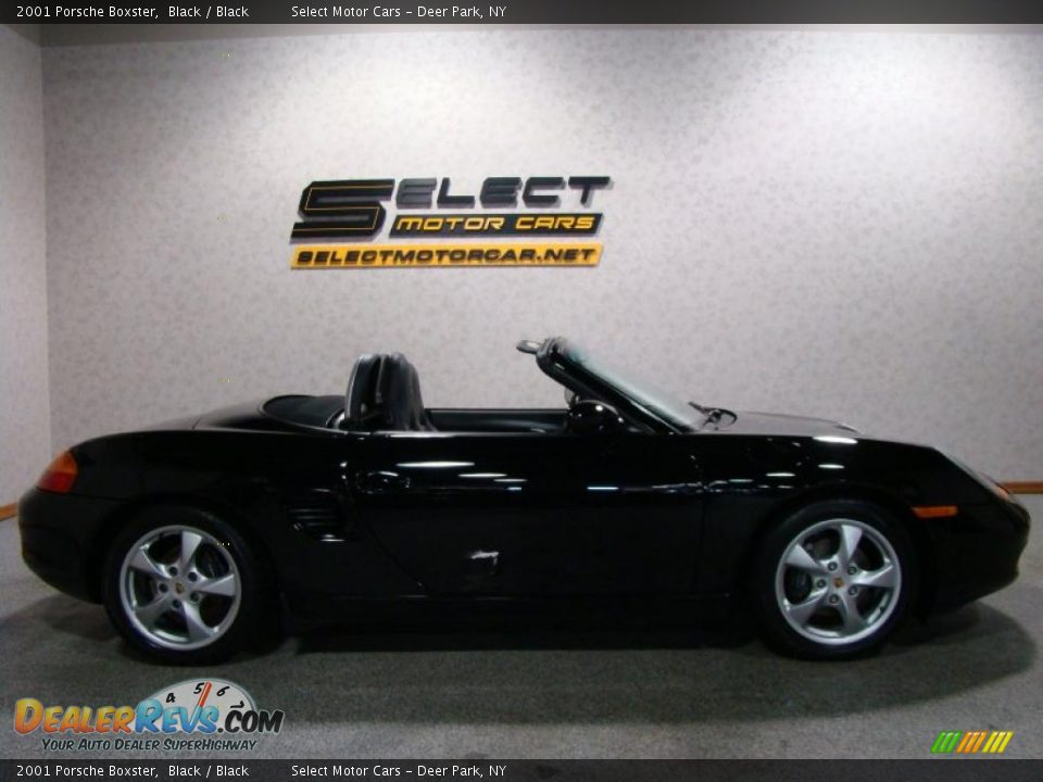 2001 Porsche Boxster Black / Black Photo #3