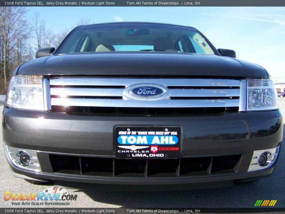 2008 Ford Taurus SEL Alloy Grey Metallic / Medium Light Stone Photo #3