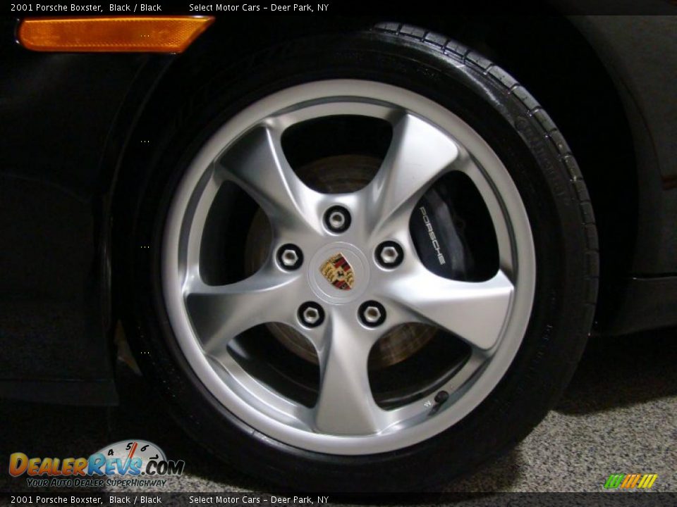 2001 Porsche Boxster Black / Black Photo #5