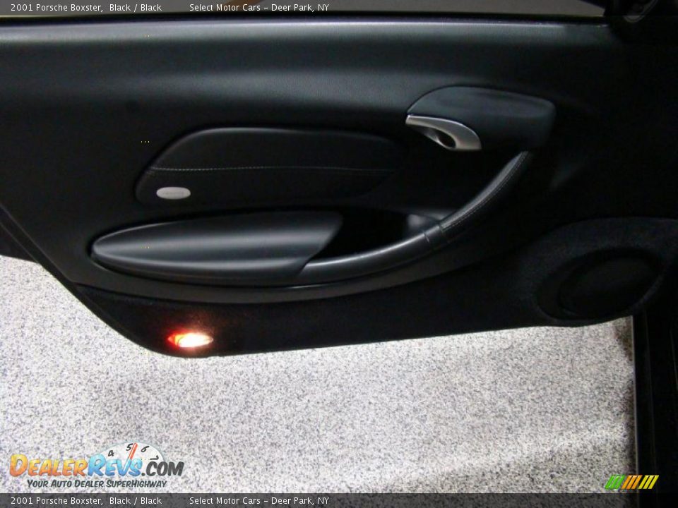 2001 Porsche Boxster Black / Black Photo #6