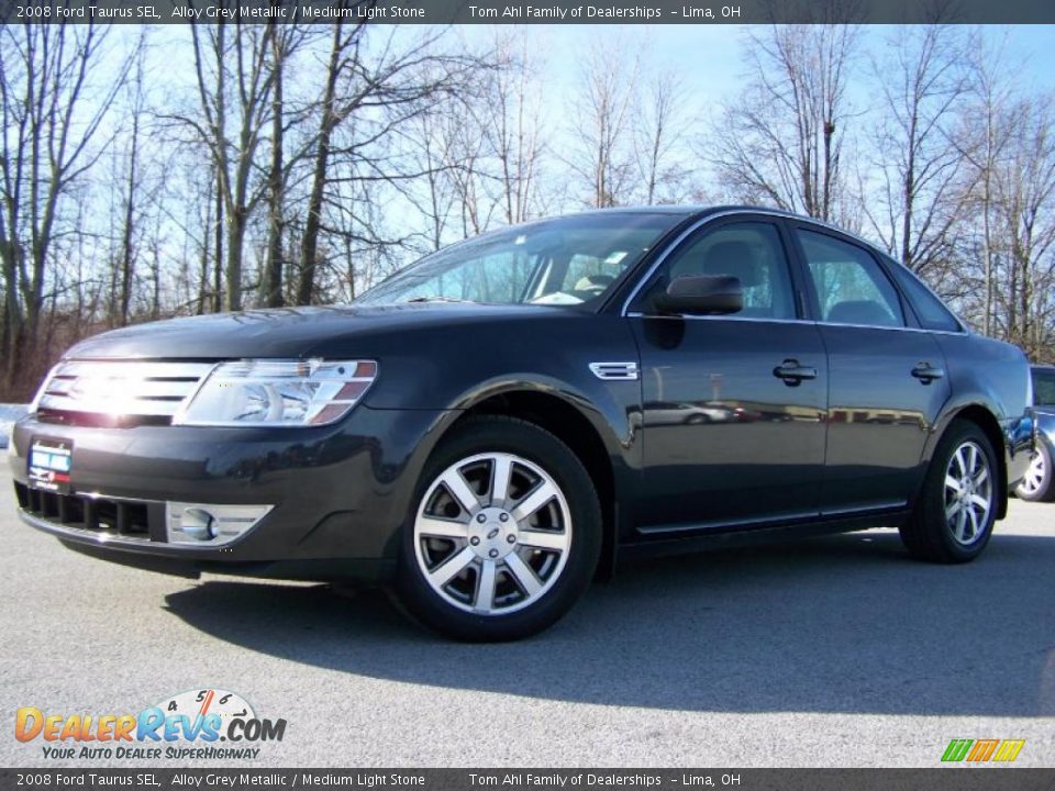 2008 Ford Taurus SEL Alloy Grey Metallic / Medium Light Stone Photo #5