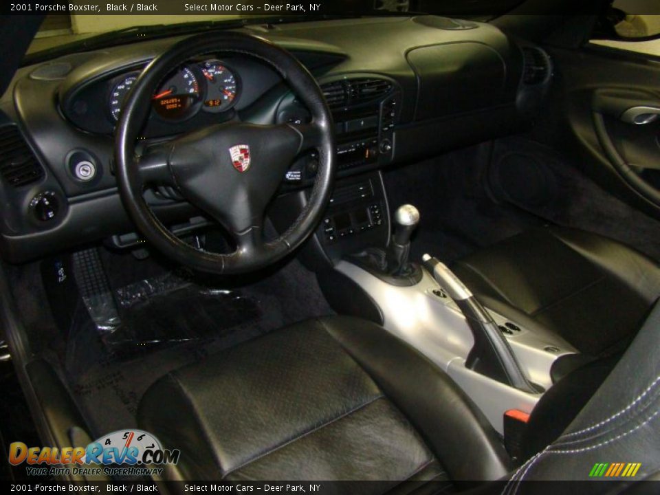 2001 Porsche Boxster Black / Black Photo #8
