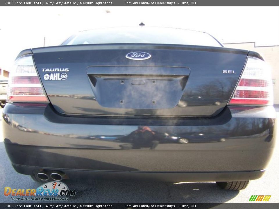 2008 Ford Taurus SEL Alloy Grey Metallic / Medium Light Stone Photo #6