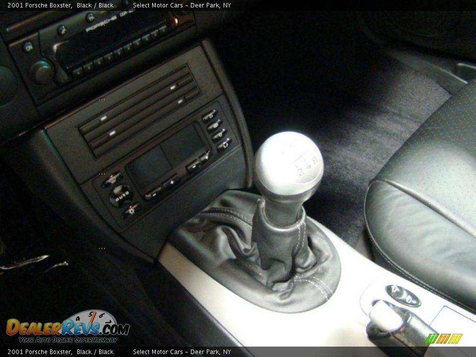 2001 Porsche Boxster Black / Black Photo #11