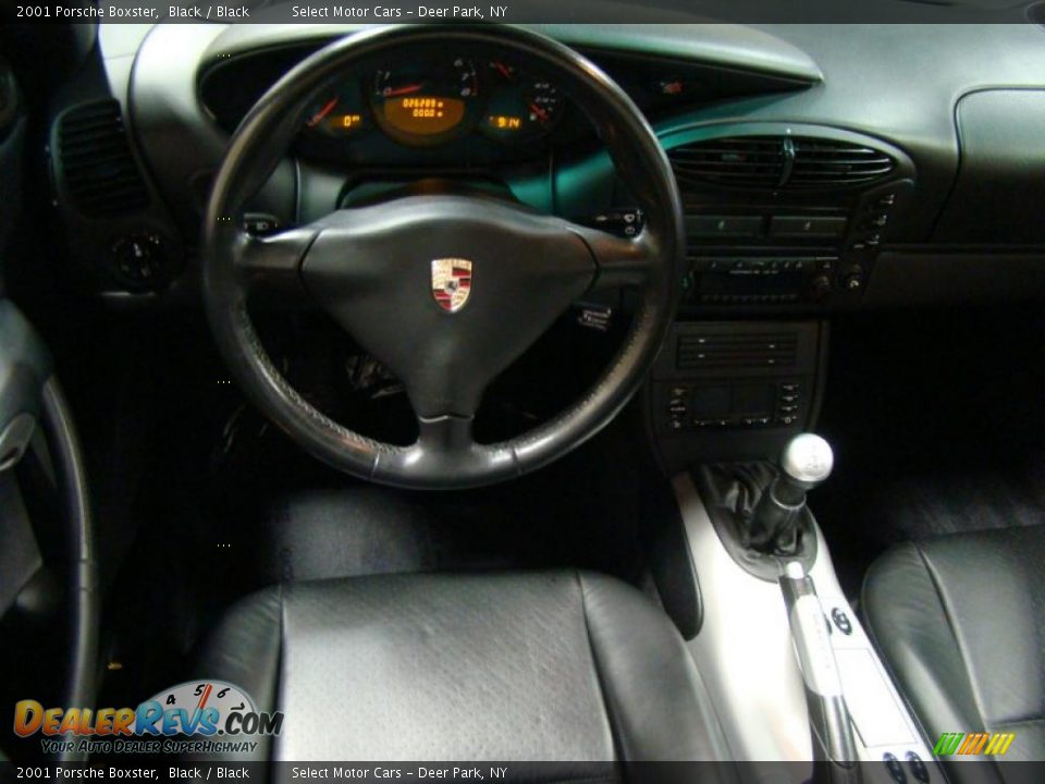 2001 Porsche Boxster Black / Black Photo #12