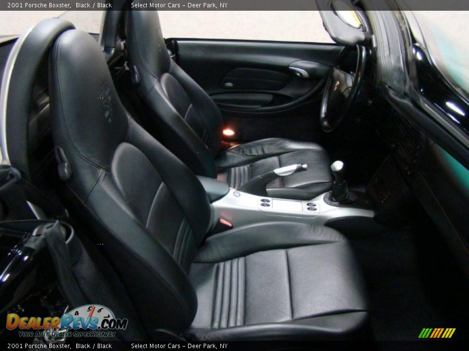2001 Porsche Boxster Black / Black Photo #13