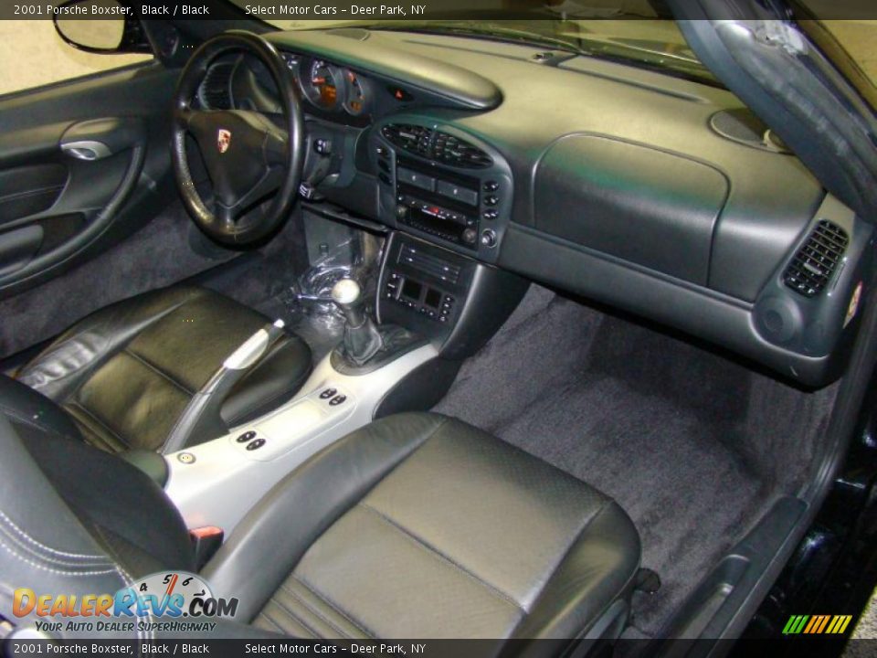 2001 Porsche Boxster Black / Black Photo #14