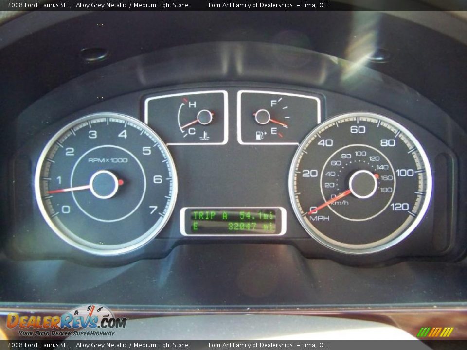 2008 Ford Taurus SEL Alloy Grey Metallic / Medium Light Stone Photo #19