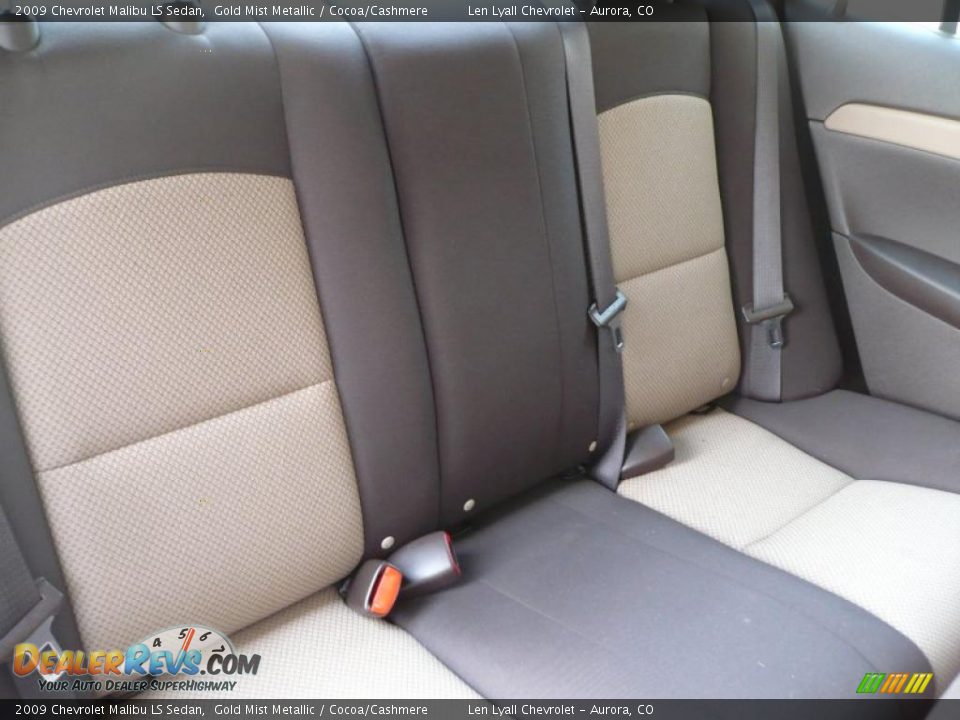 2009 Chevrolet Malibu LS Sedan Gold Mist Metallic / Cocoa/Cashmere Photo #15
