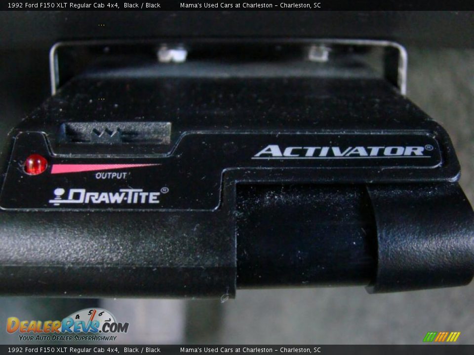 1992 Ford F150 XLT Regular Cab 4x4 Black / Black Photo #20