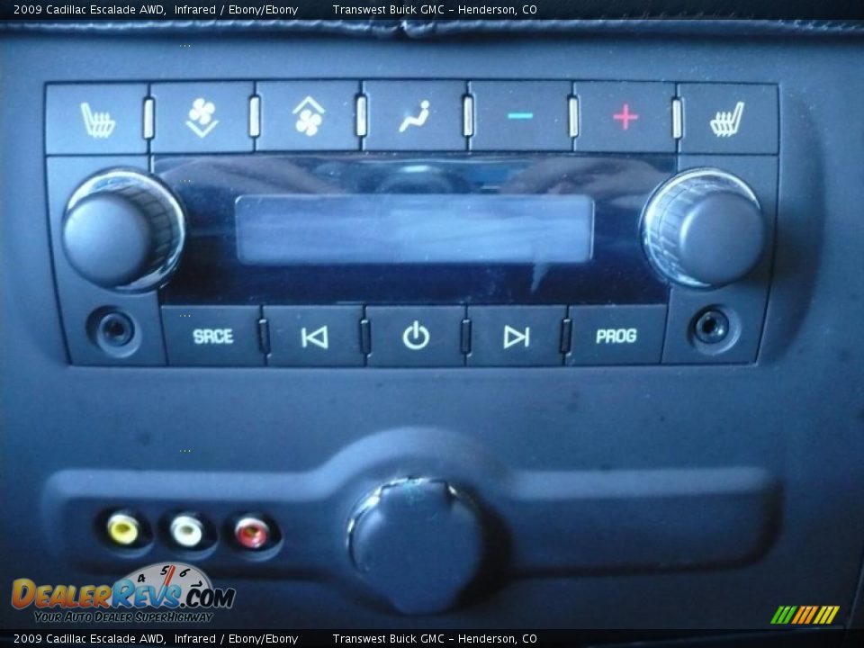 2009 Cadillac Escalade AWD Infrared / Ebony/Ebony Photo #8