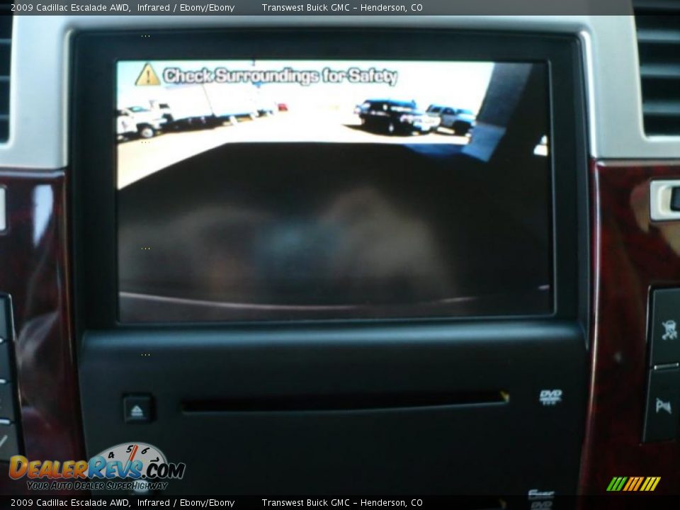 2009 Cadillac Escalade AWD Infrared / Ebony/Ebony Photo #10