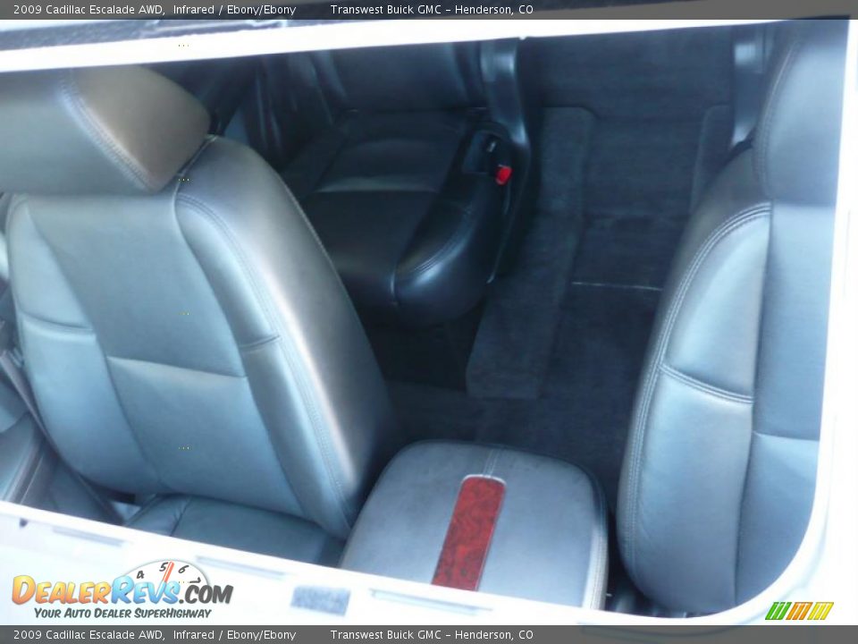 2009 Cadillac Escalade AWD Infrared / Ebony/Ebony Photo #11