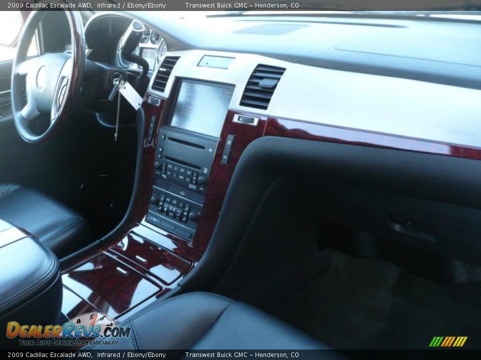 2009 Cadillac Escalade AWD Infrared / Ebony/Ebony Photo #15