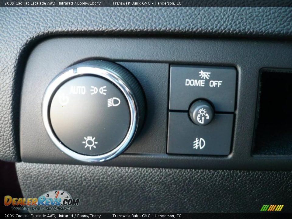 2009 Cadillac Escalade AWD Infrared / Ebony/Ebony Photo #18