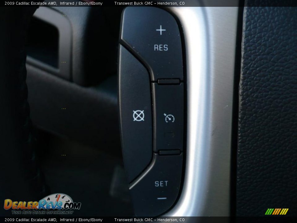 2009 Cadillac Escalade AWD Infrared / Ebony/Ebony Photo #19