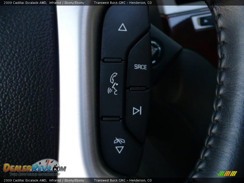 2009 Cadillac Escalade AWD Infrared / Ebony/Ebony Photo #20