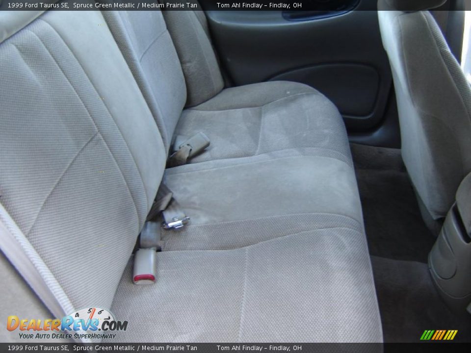 1999 Ford Taurus SE Spruce Green Metallic / Medium Prairie Tan Photo #12