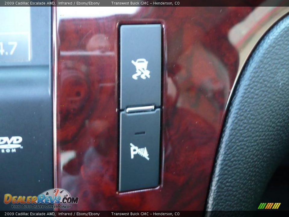 2009 Cadillac Escalade AWD Infrared / Ebony/Ebony Photo #22