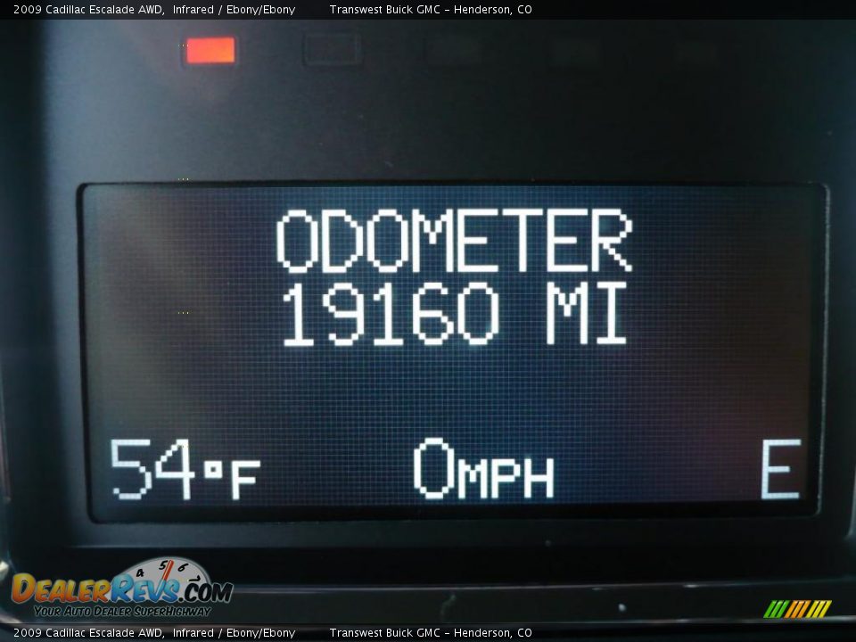 2009 Cadillac Escalade AWD Infrared / Ebony/Ebony Photo #26