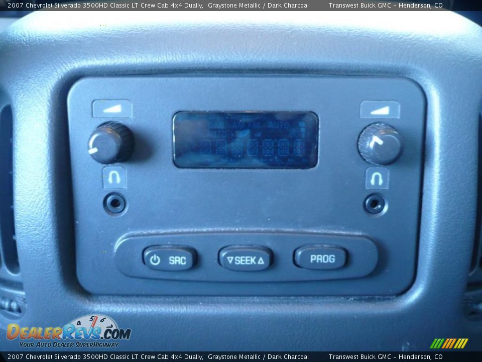 2007 Chevrolet Silverado 3500HD Classic LT Crew Cab 4x4 Dually Graystone Metallic / Dark Charcoal Photo #8