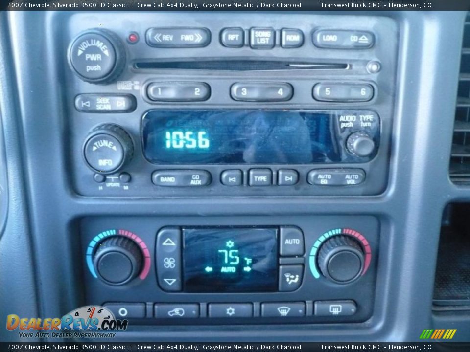 2007 Chevrolet Silverado 3500HD Classic LT Crew Cab 4x4 Dually Graystone Metallic / Dark Charcoal Photo #10