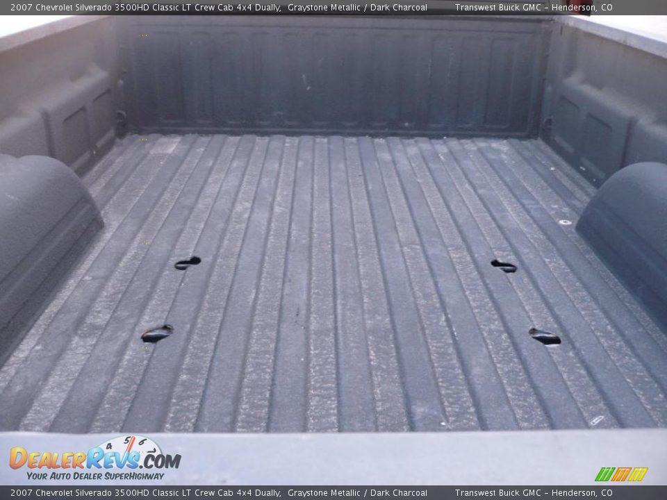 2007 Chevrolet Silverado 3500HD Classic LT Crew Cab 4x4 Dually Graystone Metallic / Dark Charcoal Photo #13