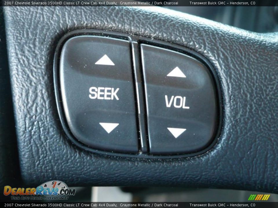 2007 Chevrolet Silverado 3500HD Classic LT Crew Cab 4x4 Dually Graystone Metallic / Dark Charcoal Photo #20
