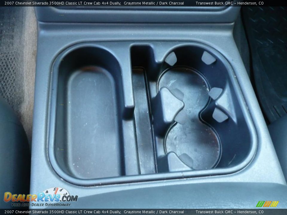 2007 Chevrolet Silverado 3500HD Classic LT Crew Cab 4x4 Dually Graystone Metallic / Dark Charcoal Photo #23