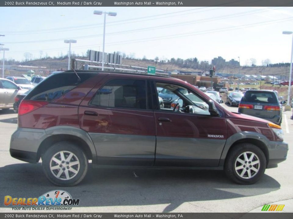 2002 Buick Rendezvous CX Medium Red / Dark Gray Photo #5