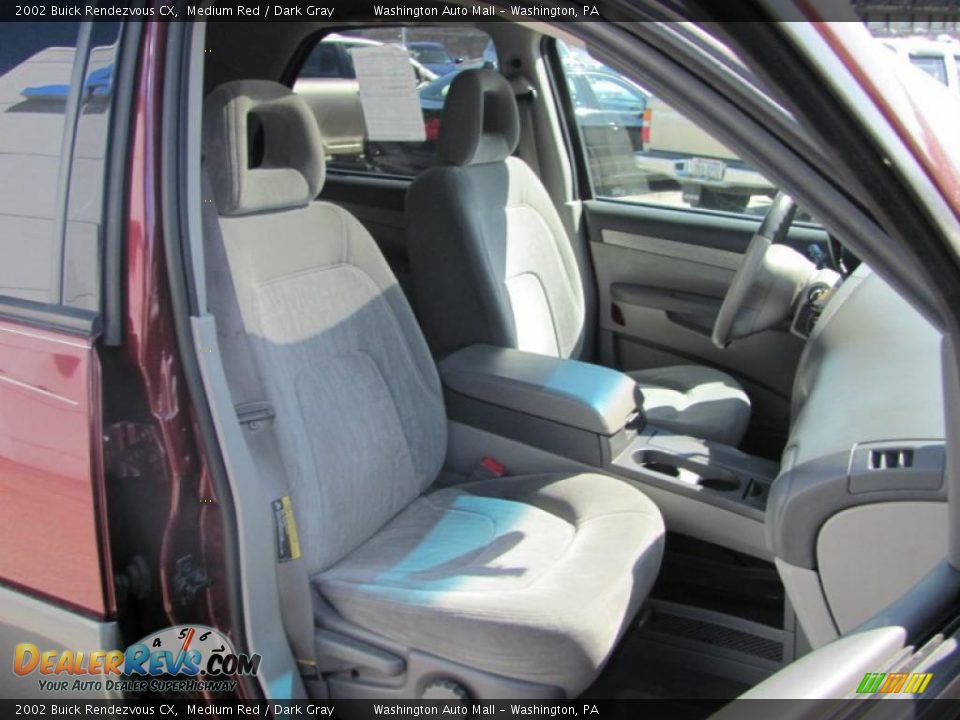 2002 Buick Rendezvous CX Medium Red / Dark Gray Photo #8