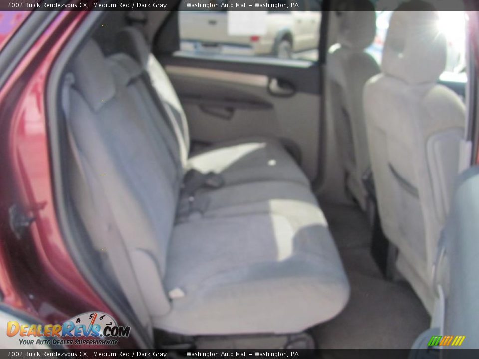 2002 Buick Rendezvous CX Medium Red / Dark Gray Photo #9