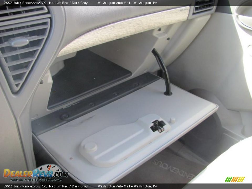 2002 Buick Rendezvous CX Medium Red / Dark Gray Photo #18