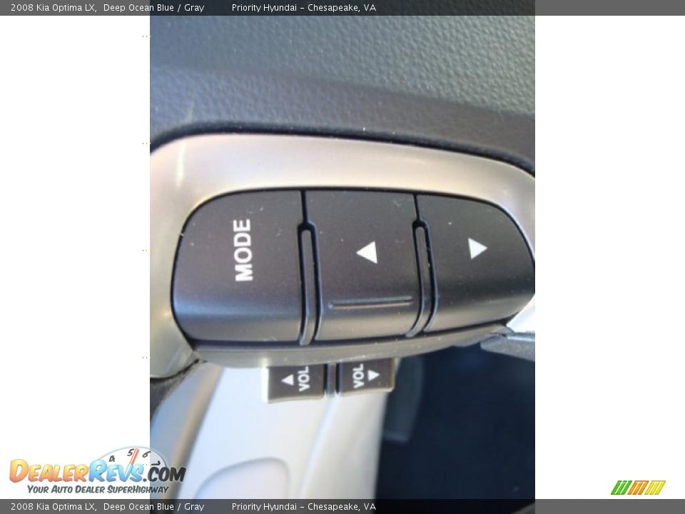 2008 Kia Optima LX Deep Ocean Blue / Gray Photo #17