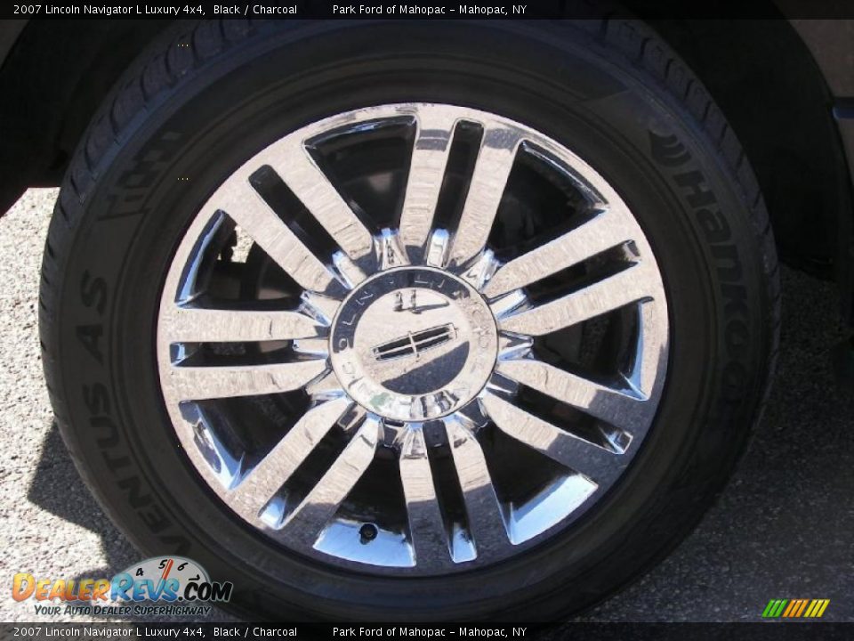 2007 Lincoln Navigator L Luxury 4x4 Black / Charcoal Photo #10