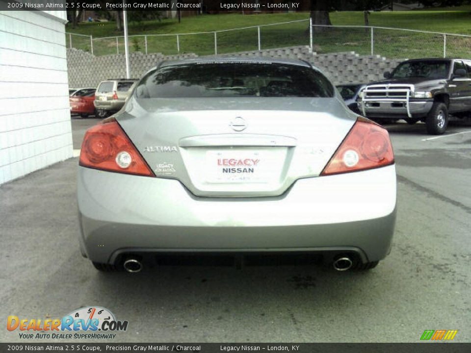 2009 Nissan Altima 2.5 S Coupe Precision Gray Metallic / Charcoal Photo #5