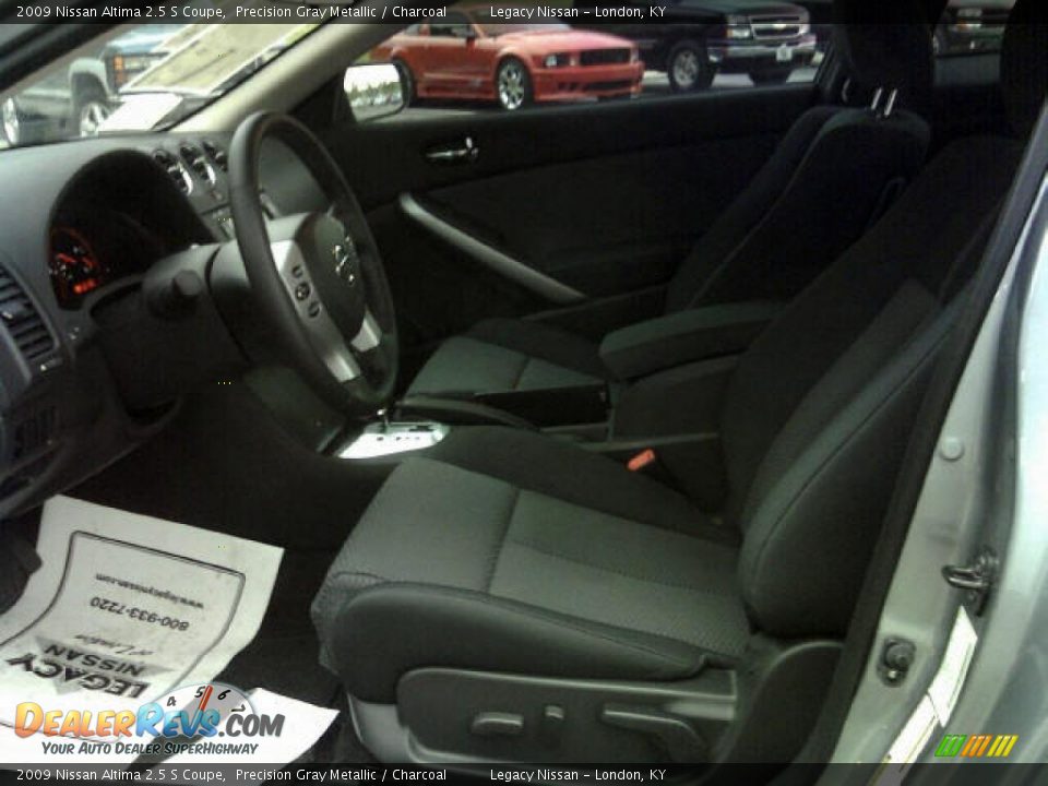 2009 Nissan Altima 2.5 S Coupe Precision Gray Metallic / Charcoal Photo #7