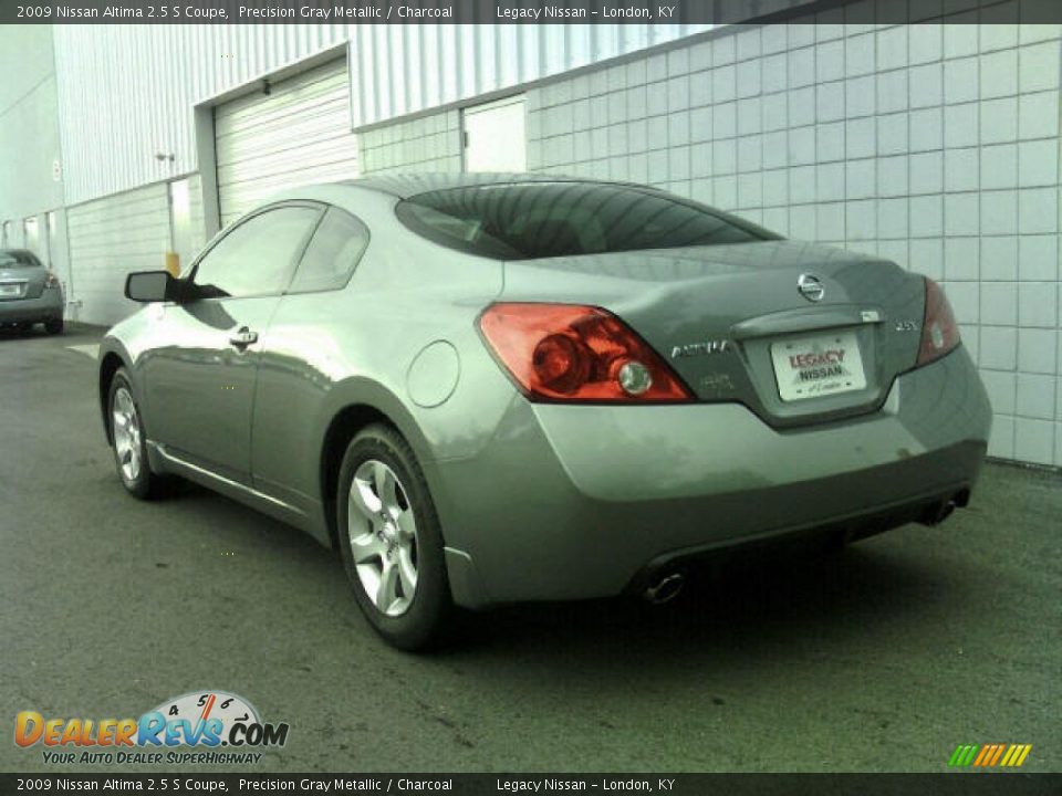2009 Nissan Altima 2.5 S Coupe Precision Gray Metallic / Charcoal Photo #11