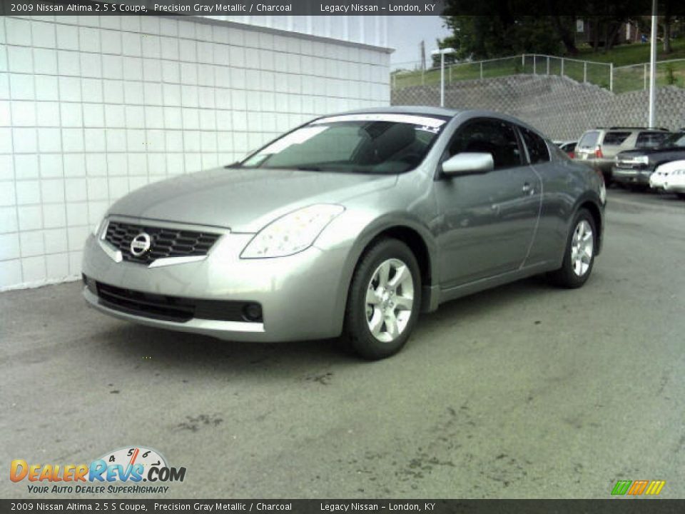 2009 Nissan Altima 2.5 S Coupe Precision Gray Metallic / Charcoal Photo #12