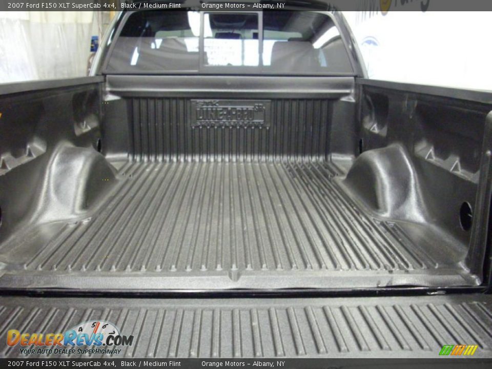2007 Ford F150 XLT SuperCab 4x4 Black / Medium Flint Photo #5